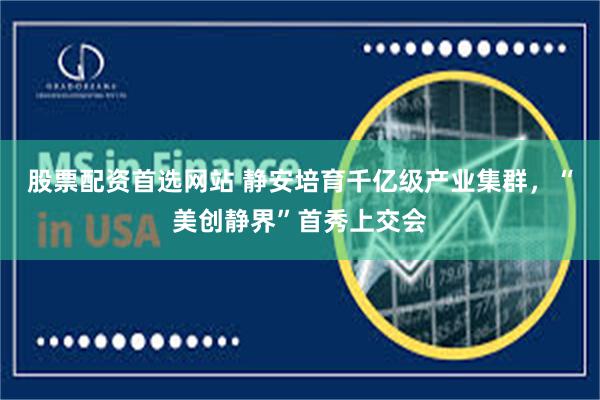 股票配资首选网站 静安培育千亿级产业集群，“美创静界”首秀上交会